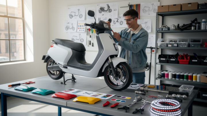 Peut-on personnaliser son scooter électrique facilement ? 1 découvrez comment personnaliser facilement votre scooter électrique pour le rendre unique et adapté à vos besoins.