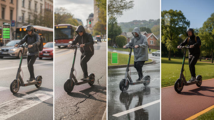 découvrez comment l'autonomie réelle des scooters électriques varie en fonction des conditions d'utilisation et optimisez vos trajets pour une mobilité durable et efficace.