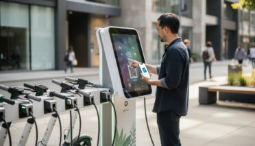 découvrez les solutions de paiement innovantes pour la recharge publique des scooters électriques, alliant simplicité, sécurité et rapidité pour une mobilité durable.