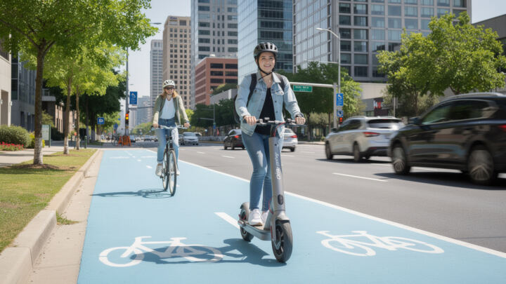 Peut-on utiliser un scooter électrique sur les pistes cyclables ? 1 découvrez si les scooters électriques sont autorisés à circuler sur les pistes cyclables, les règles en vigueur et les conseils pour une conduite en toute sécurité.
