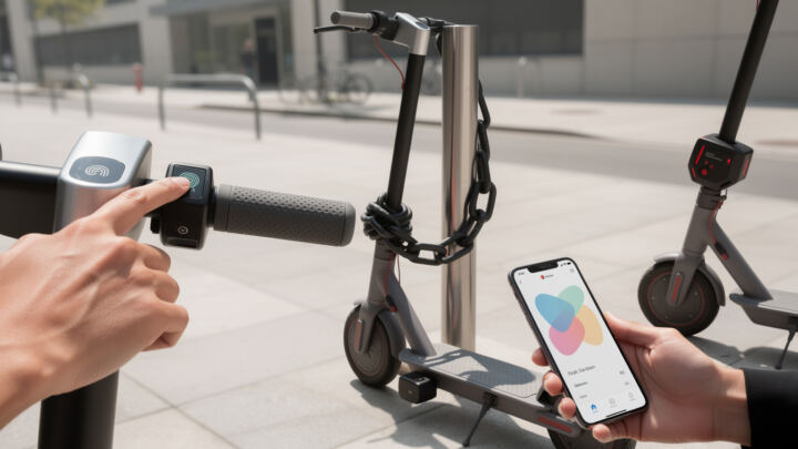 Les différents systèmes anti-vol pour scooters électriques 1 découvrez les différents systèmes anti-vol efficaces pour protéger votre scooter électrique contre le vol et assurez-vous de rouler en toute sérénité.