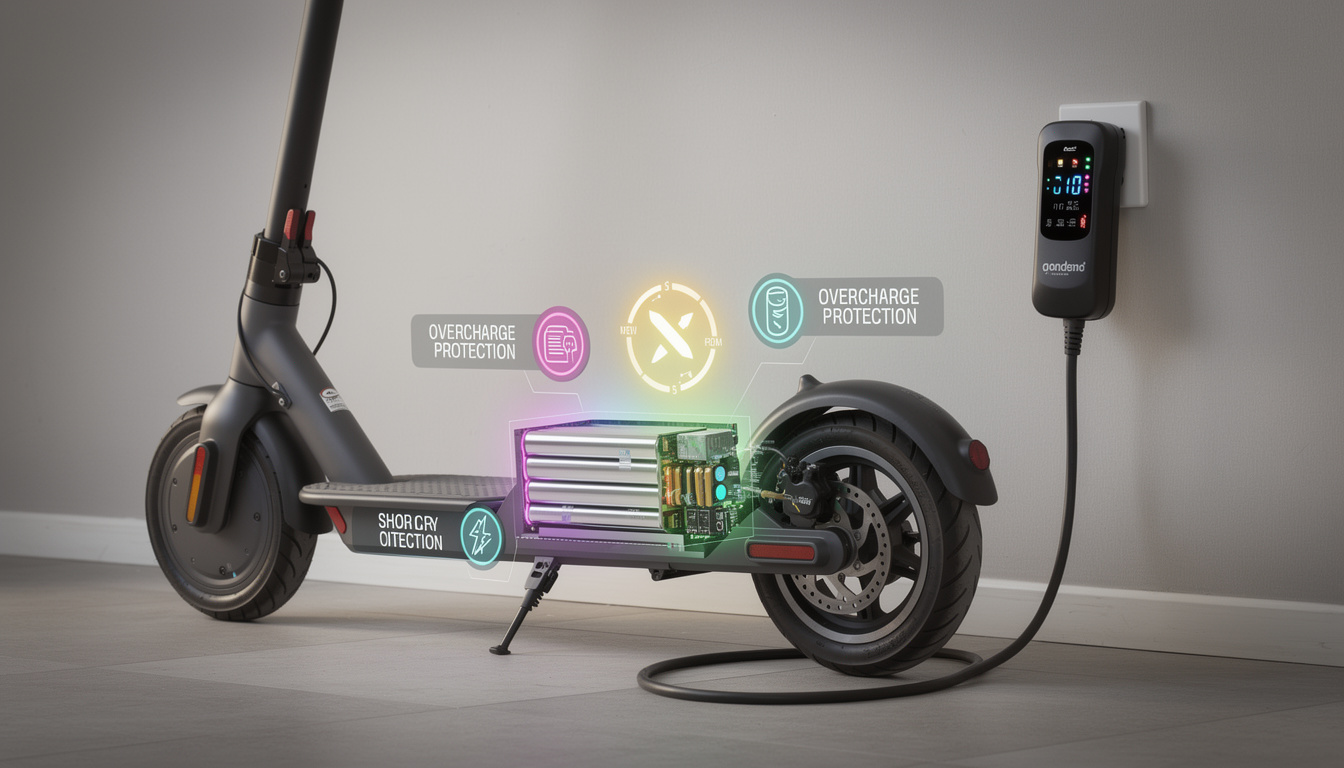 découvrez les dangers d'utiliser un chargeur non compatible pour votre scooter électrique et apprenez à protéger votre batterie et votre sécurité.