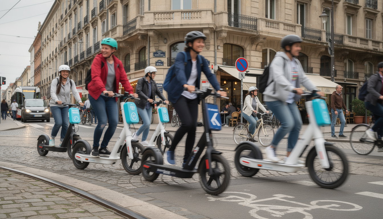 Les scooters électriques et leur place dans les transports en commun 2 découvrez le rôle croissant des scooters électriques dans les transports en commun et leur impact sur la mobilité urbaine durable.